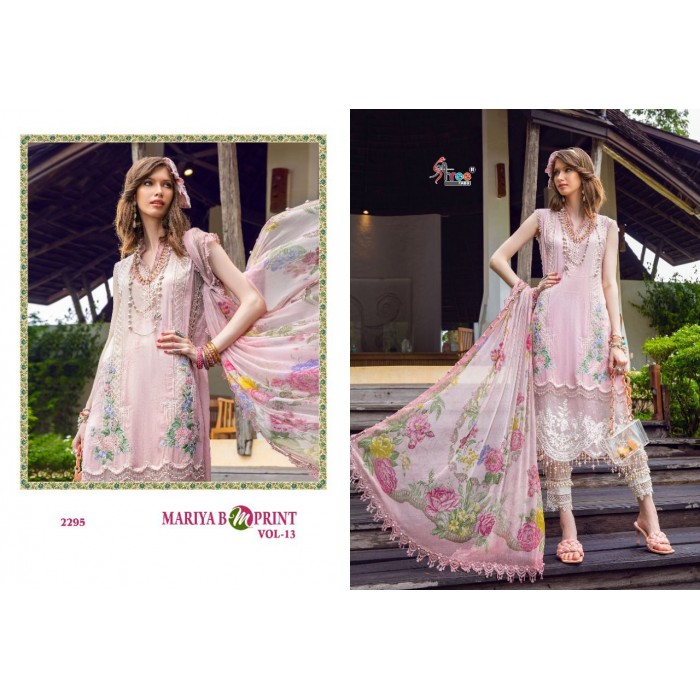 Shree Fabs Mariyab Mprint Vol 13 Pure Cotton Pakistani Salwar Suits